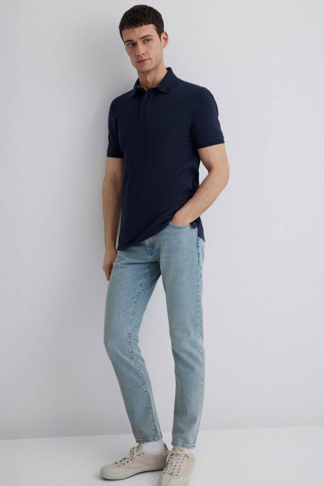 Erkek Polo Tişört 0612534-82183 Lacivert 