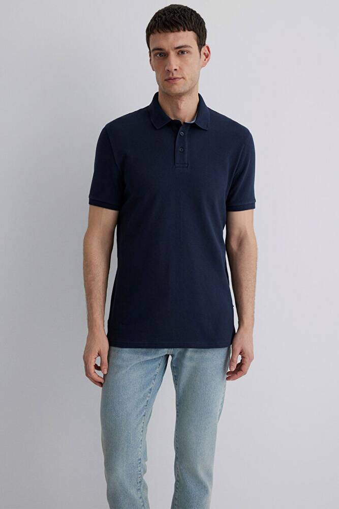 Erkek Polo Tişört 0612534-82183 Lacivert 