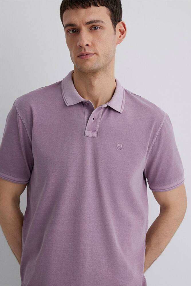Erkek Polo Tişört 0612621-89596 Mor 