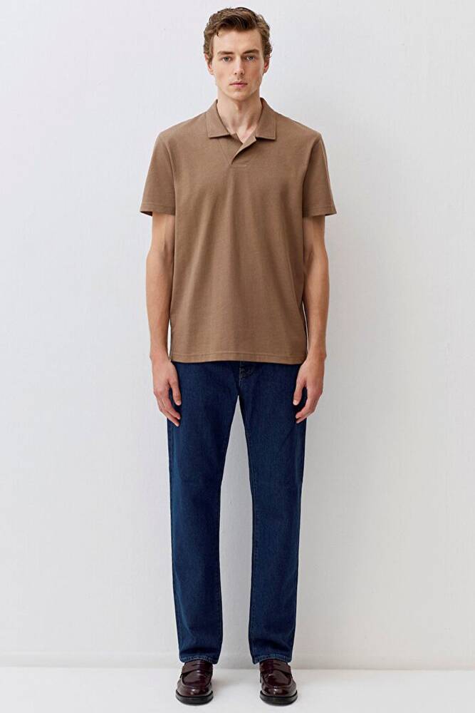 Erkek Polo Tişört 0612888-70378 Kahve 
