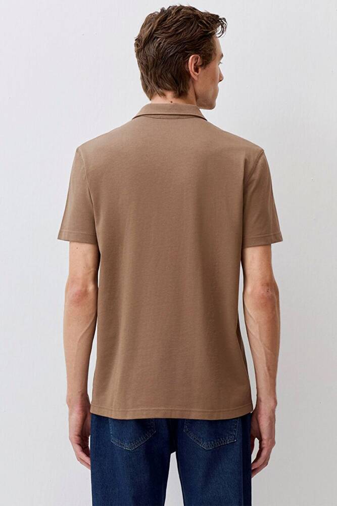 Erkek Polo Tişört 0612888-70378 Kahve 