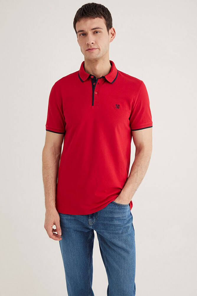 Erkek Polo Tişört 062373-28441 Kırmızı 
