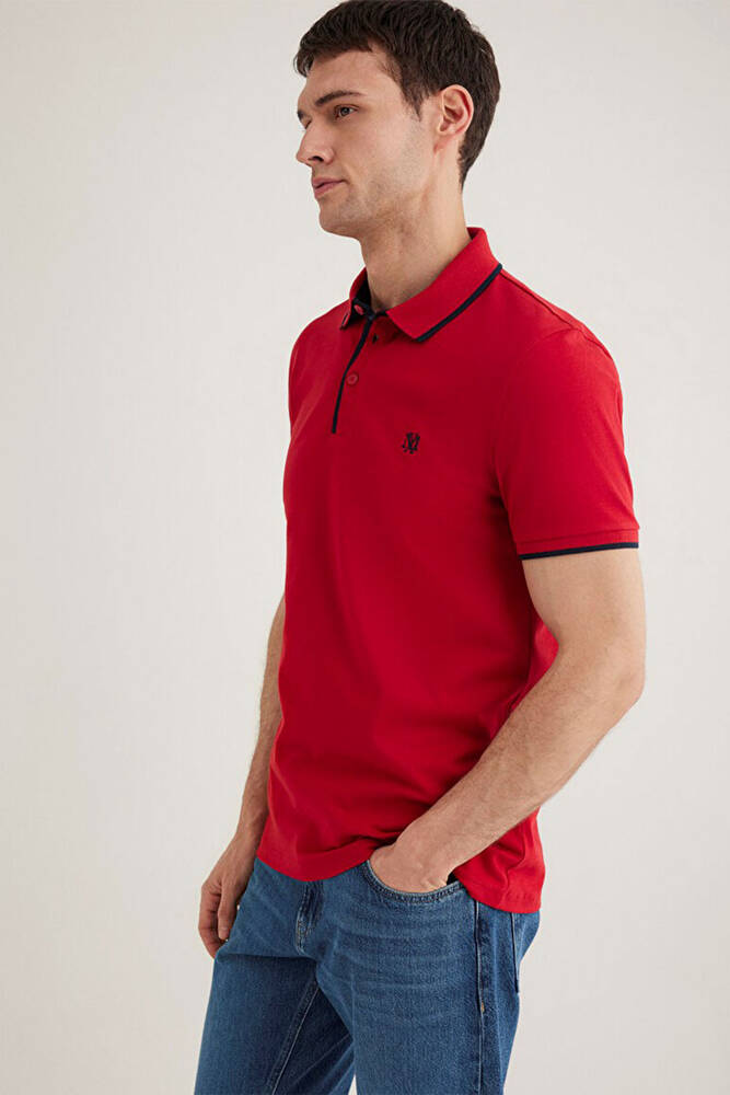 Erkek Polo Tişört 062373-28441 Kırmızı 