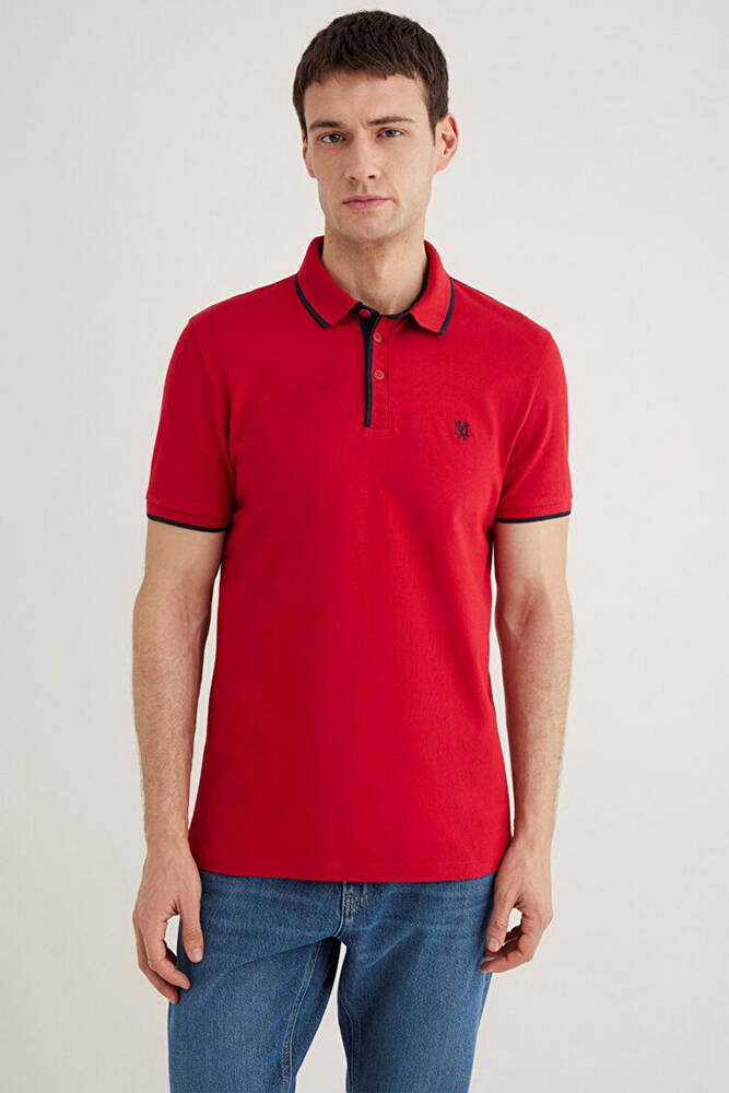 Erkek Polo Tişört 062373-28441 Kırmızı 