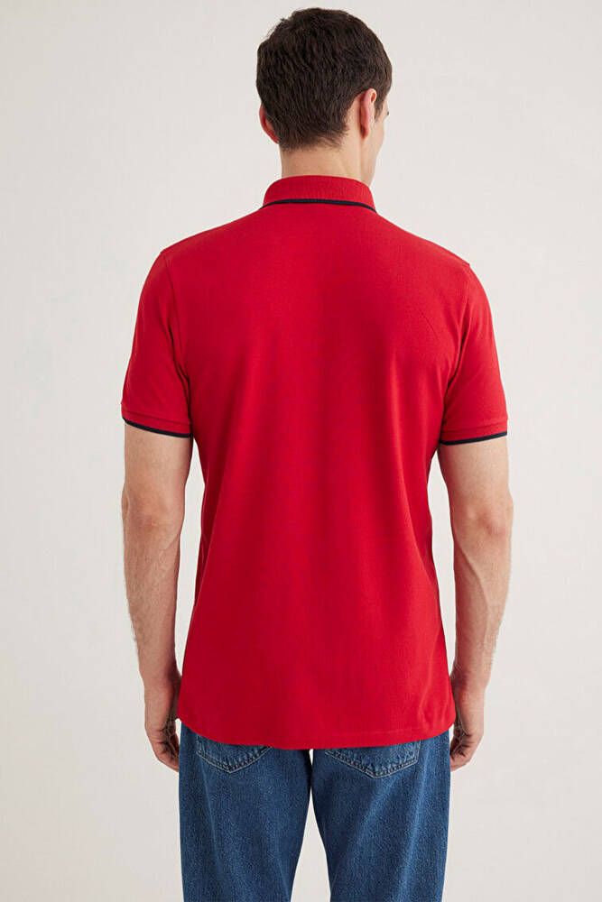 Erkek Polo Tişört 062373-28441 Kırmızı 