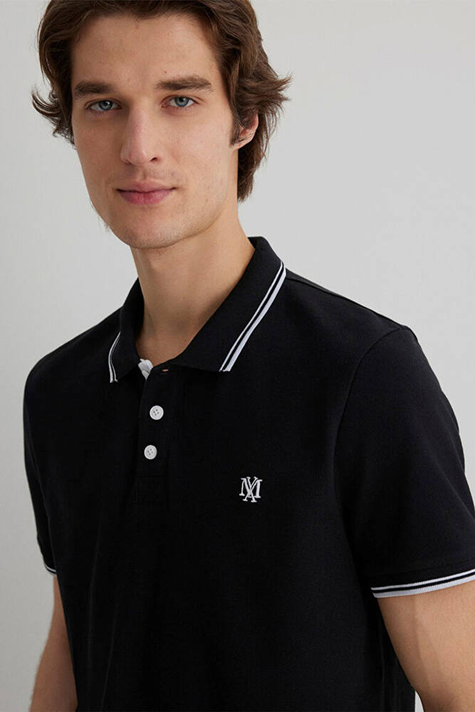 Erkek Polo Tişört 064164-900 Siyah 