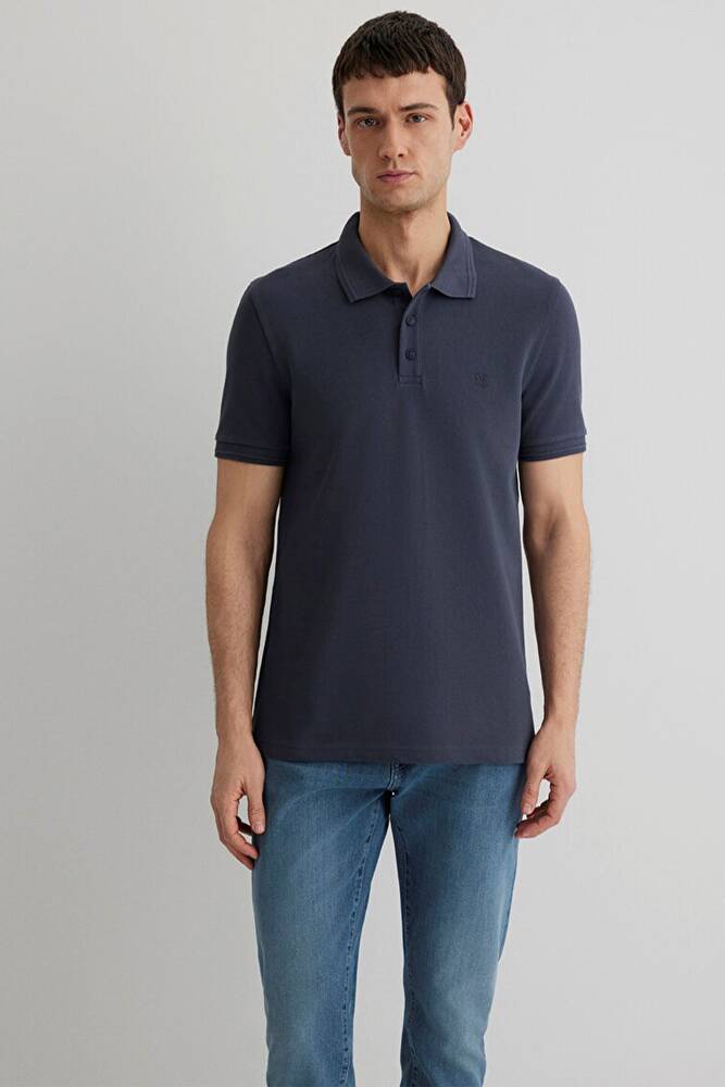 Erkek Polo Tişört 064946-70726 Mavi 