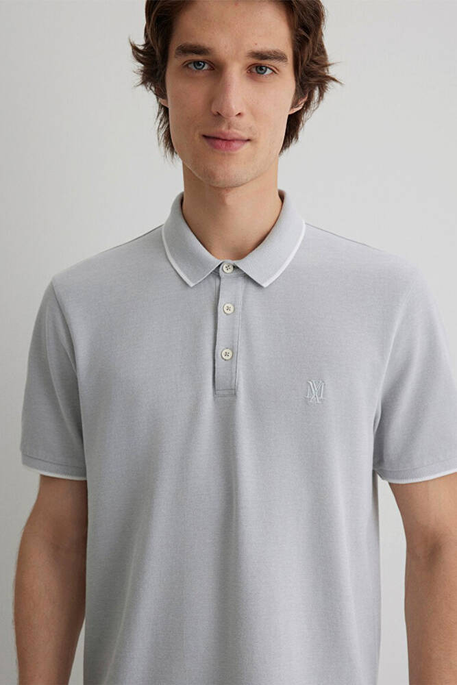 Erkek Polo Tişört 065900-34019 Gri 
