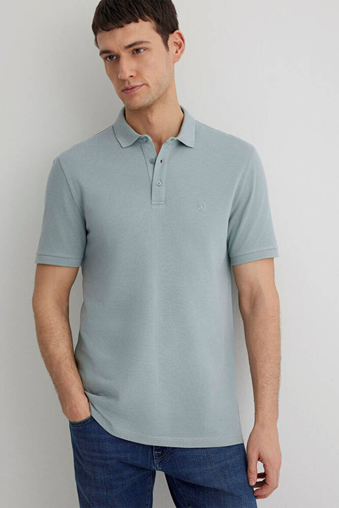 Erkek Polo Tişört 066157-31345 Gri 