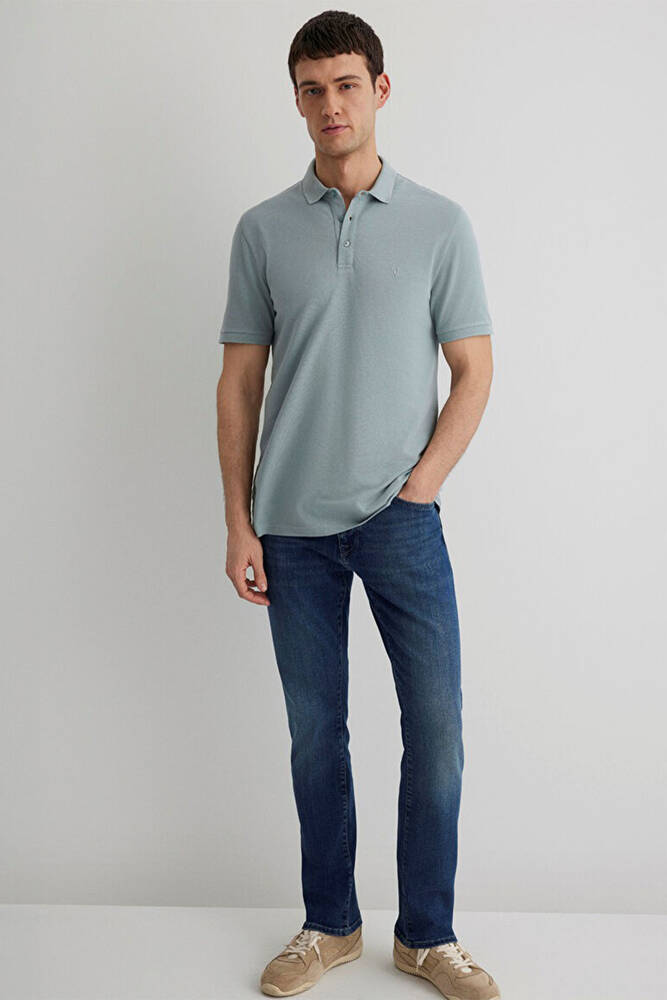 Erkek Polo Tişört 066157-31345 Gri 