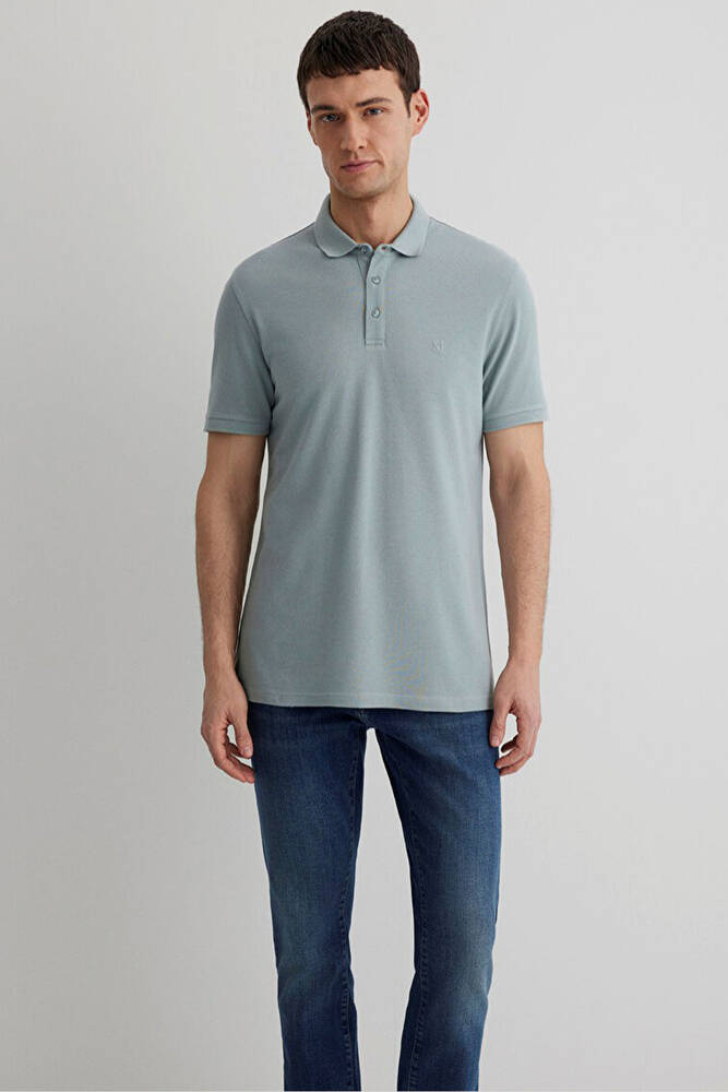 Erkek Polo Tişört 066157-31345 Gri 
