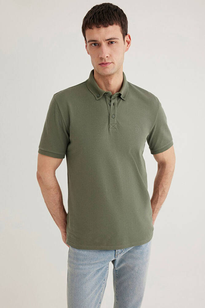 Erkek Polo Tişört 063247-33198 Haki 