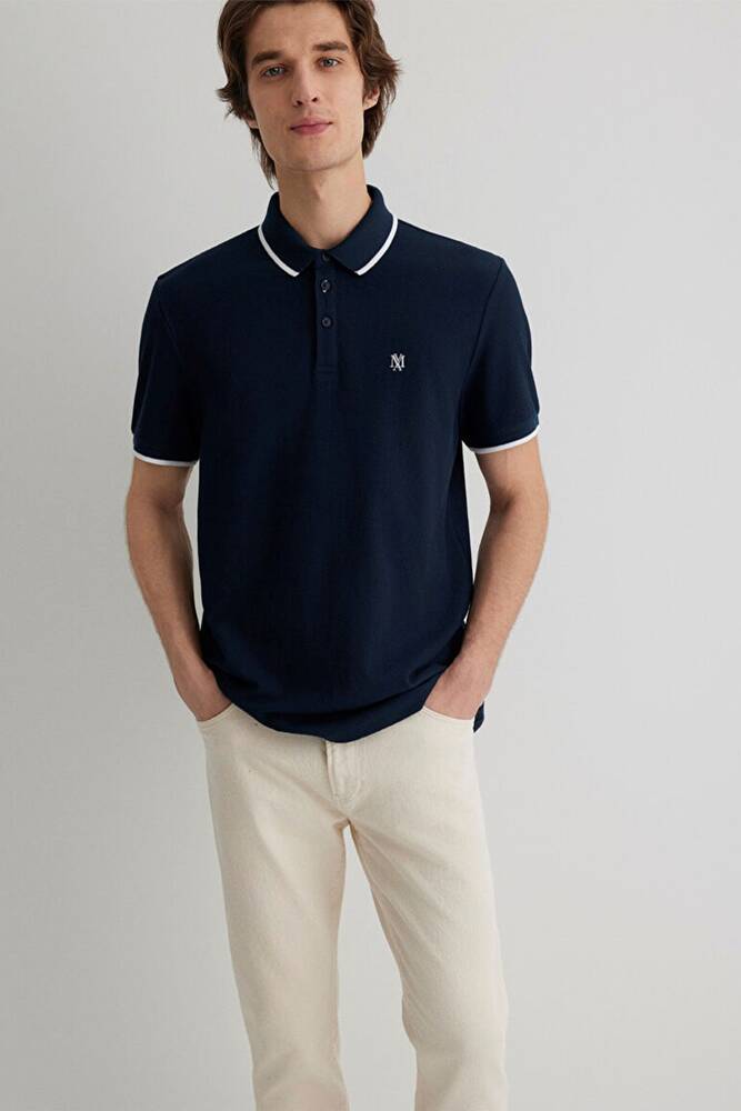 Erkek Polo Tshırt 066039-30651 Lacivert 