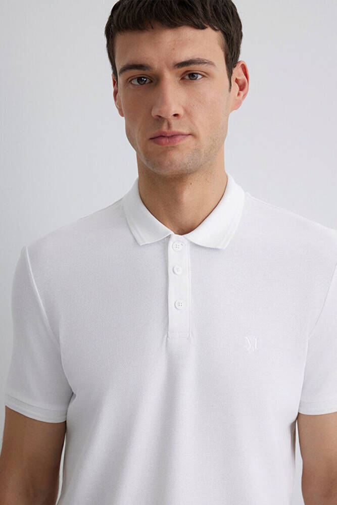 Erkek Polo Tshırt 064946-27879 Beyaz 