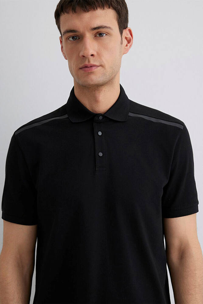Erkek Polo Yaka Tişört 0611536-900 Siyah 