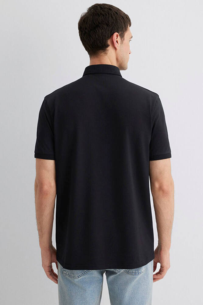 Erkek Polo Yaka Tişört 0612011-900 Siyah 