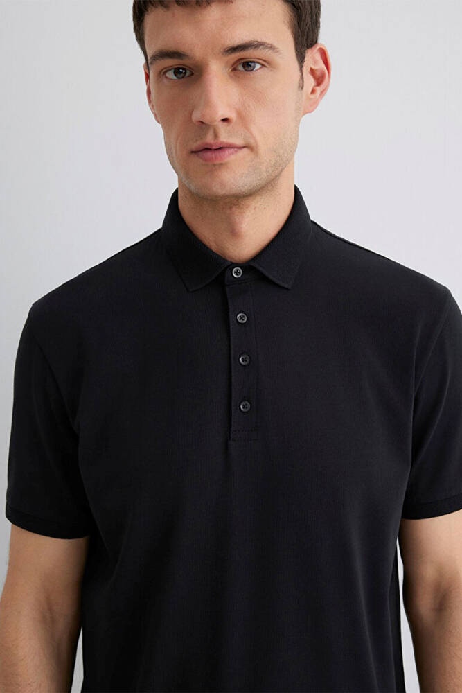 Erkek Polo Yaka Tişört 0612011-900 Siyah 
