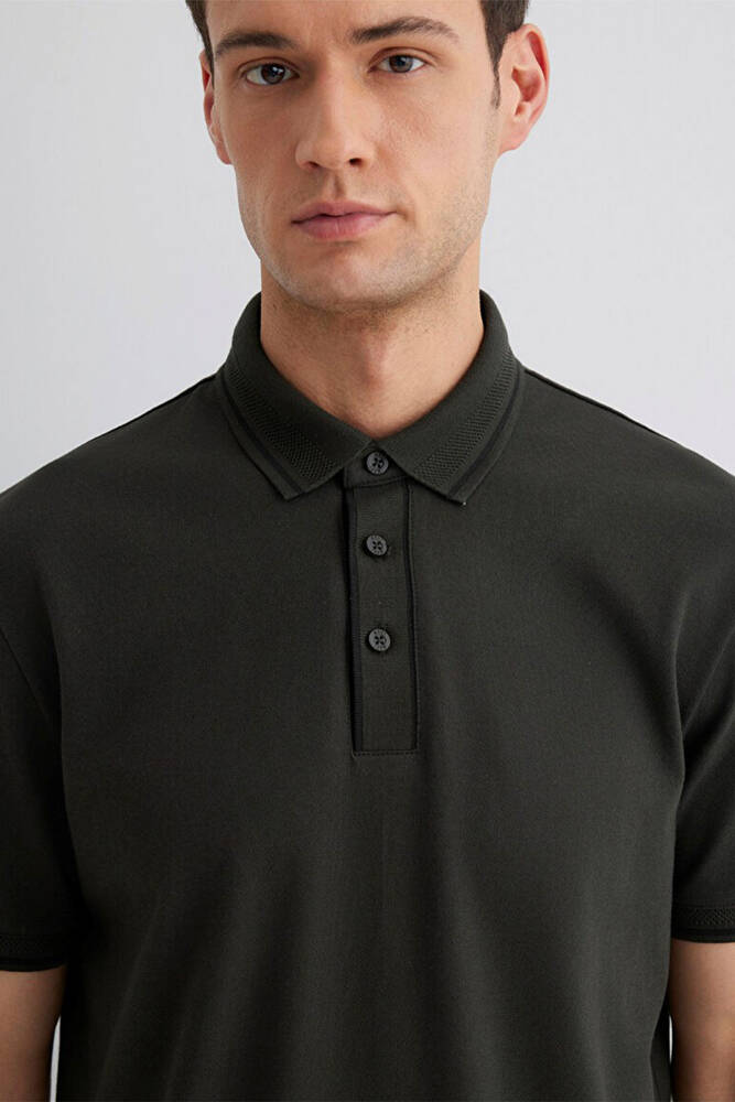 Erkek Polo Yaka Tişört 0612648-71587 Gri 