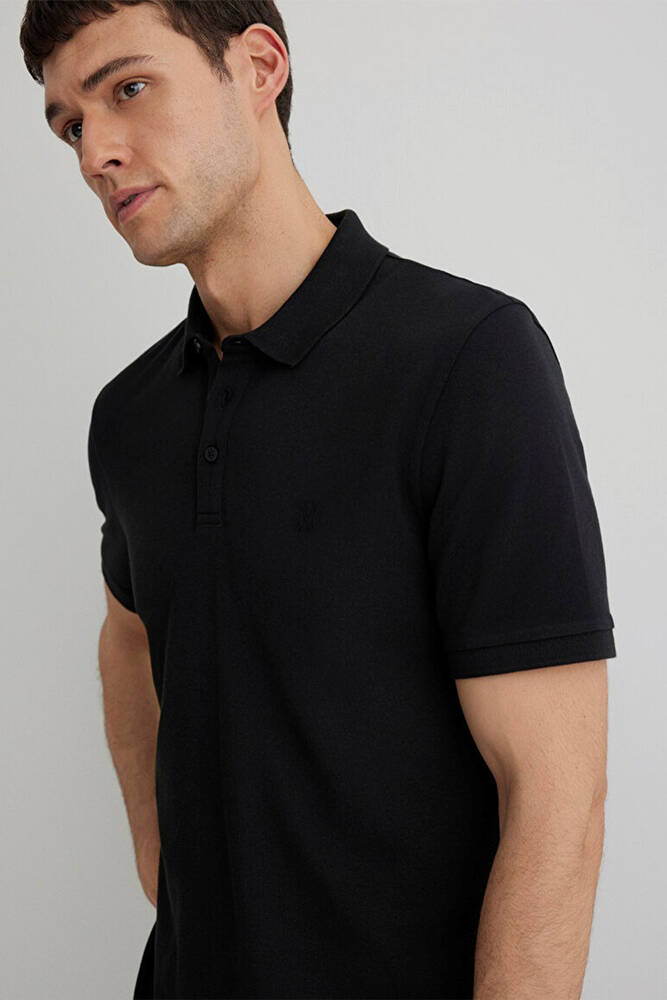 Erkek Polo Yaka Tişört 066157-900 Siyah 