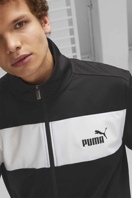 Puma - Erkek Poly Suit Cl Eşofman Takımı 677427-01 Siyah (1)