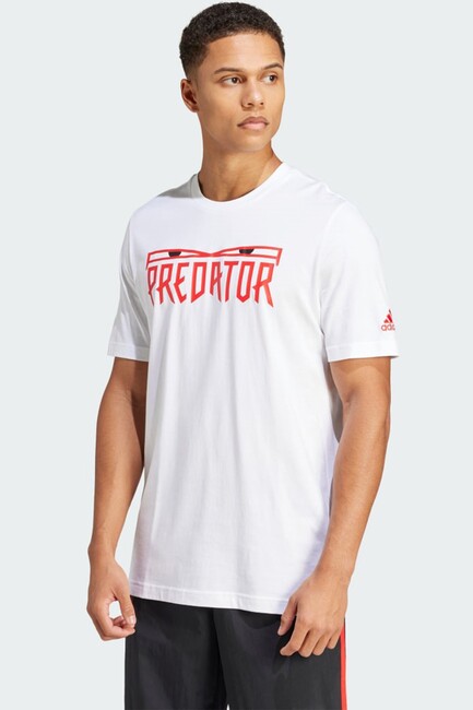 Adidas - Erkek Predator Tişört IM8699 Beyaz 