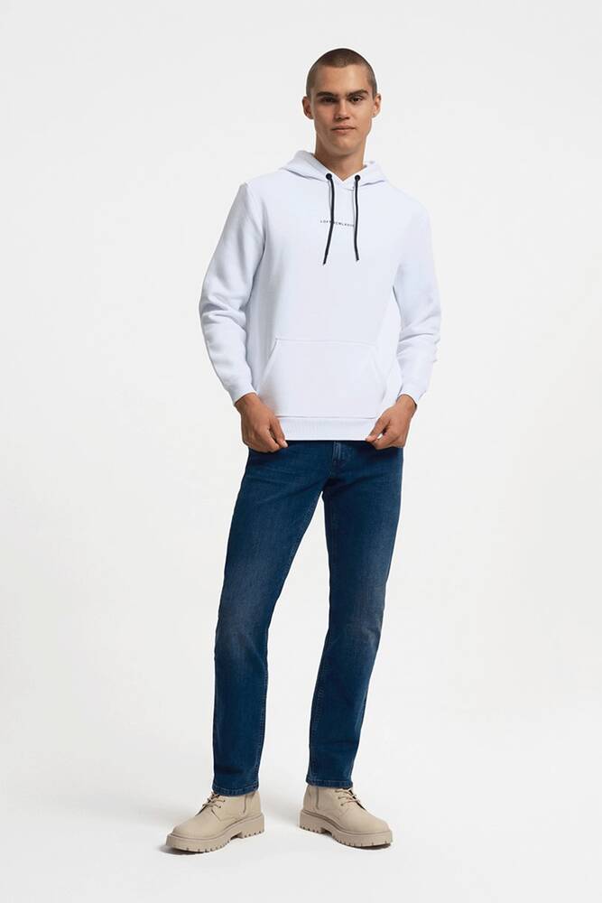 Erkek Sweat LF2034269 Beyaz 