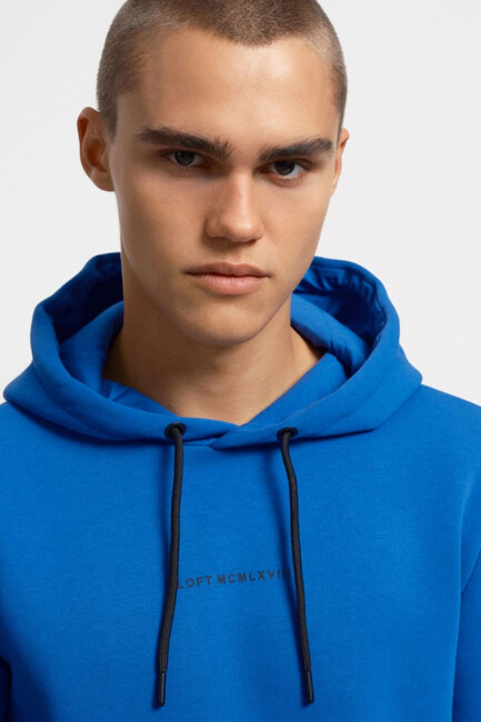 Erkek Sweat LF2034269 Mavi (2)