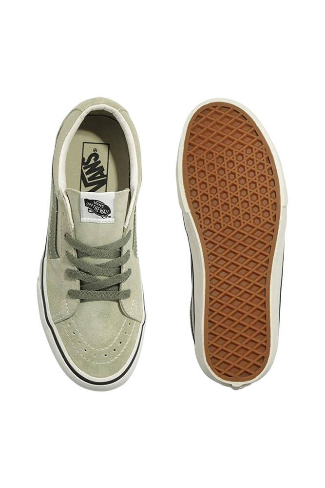 Erkek SK8-Low Ayakkabı VN0009QRD3Z1 Yeşil 