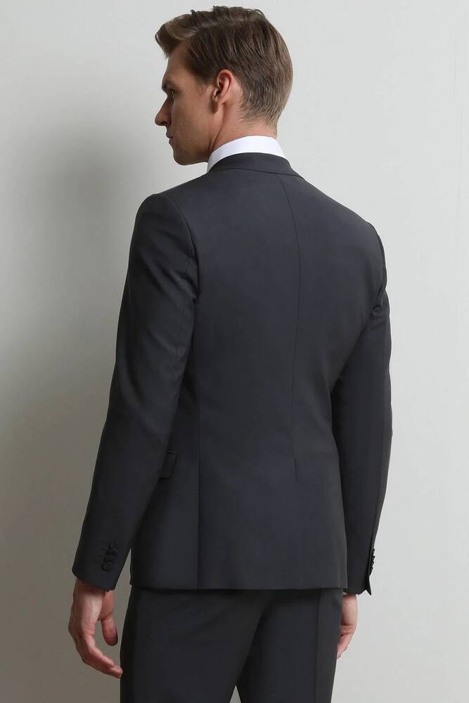 Erkek Slim Fit Takım Elbise 10120346 Siyah 