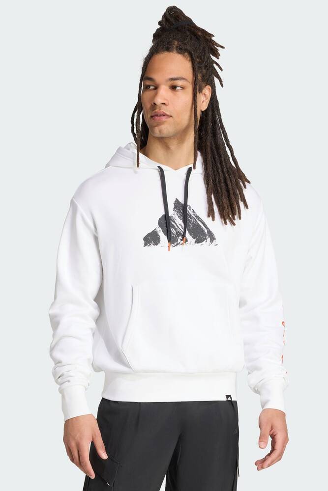 Erkek Snow Sweat JM6364 Beyaz 