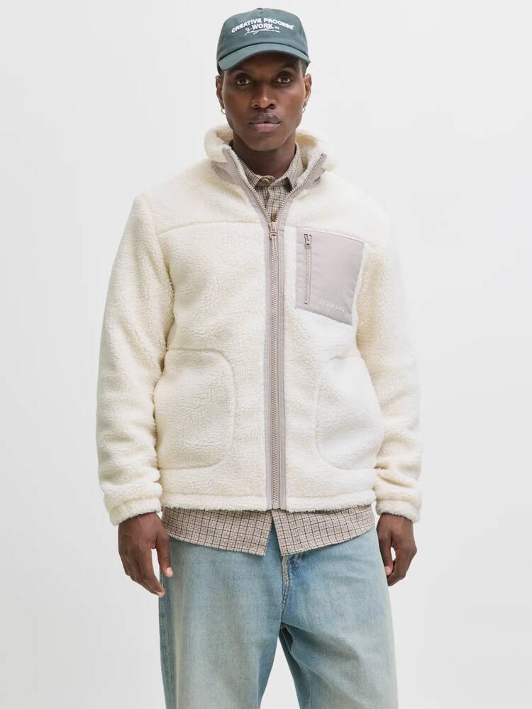 Erkek Soho Teddy Ceket 12278784 Ekru 