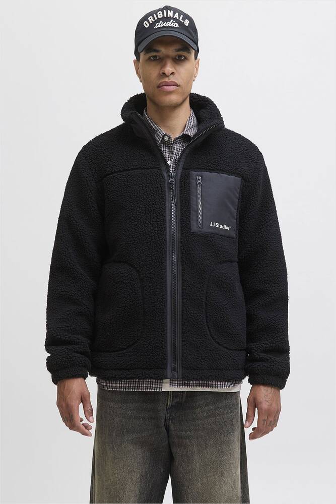 Erkek Soho Teddy Ceket 12278784 Siyah 