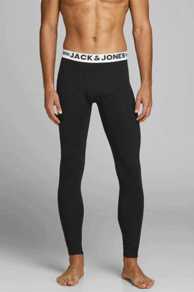 Jack & Jones Erkek Solıd Long Boxer 12160792 Siyah 