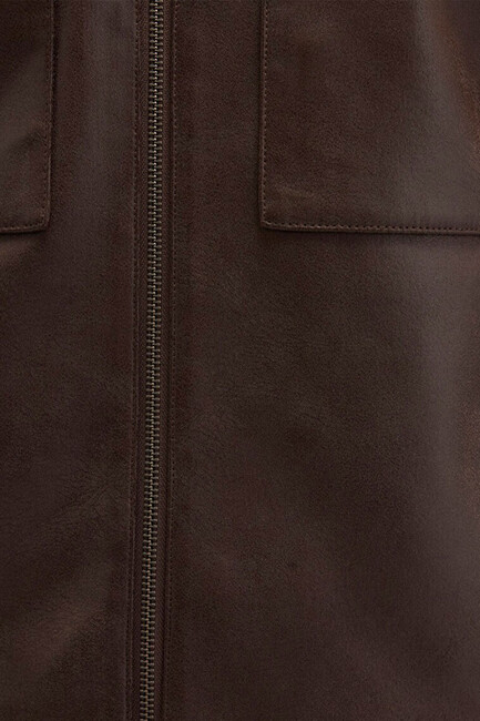 Erkek Süet Ceket 0110648-70221 Kahve - Thumbnail