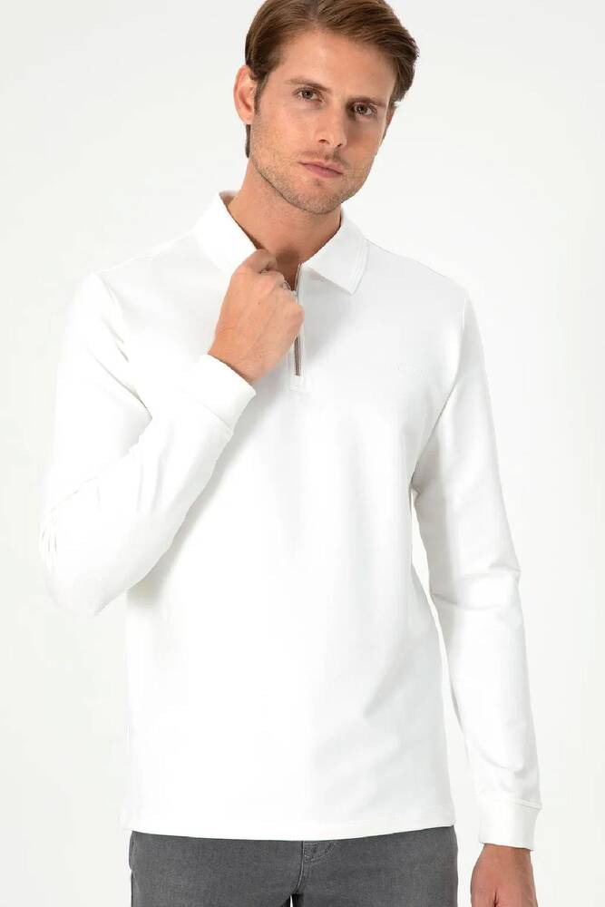 Erkek Sweat 000-2044920 Ekru 