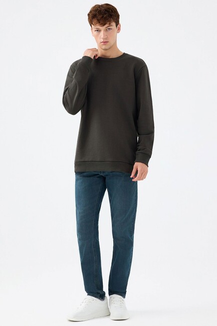 Erkek Sweat LF2037100 Gri - Thumbnail