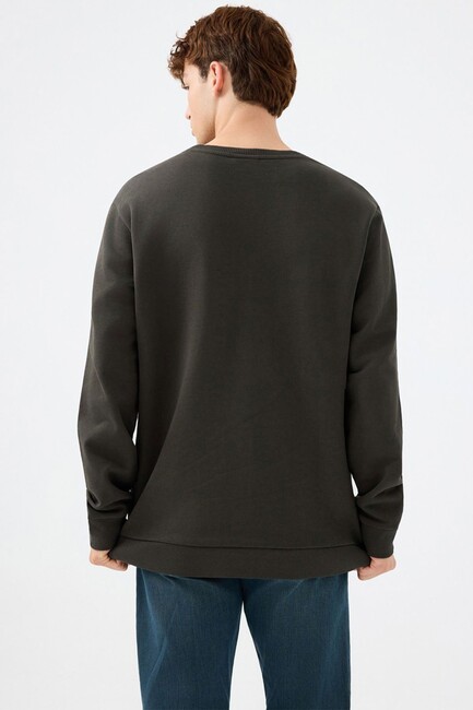 Erkek Sweat LF2037100 Gri - Thumbnail