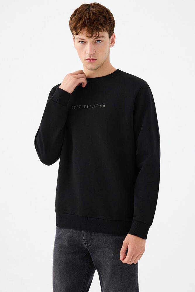 Erkek Sweat LF2037100 Siyah  Erkek Sweat LF2037100 Siyah