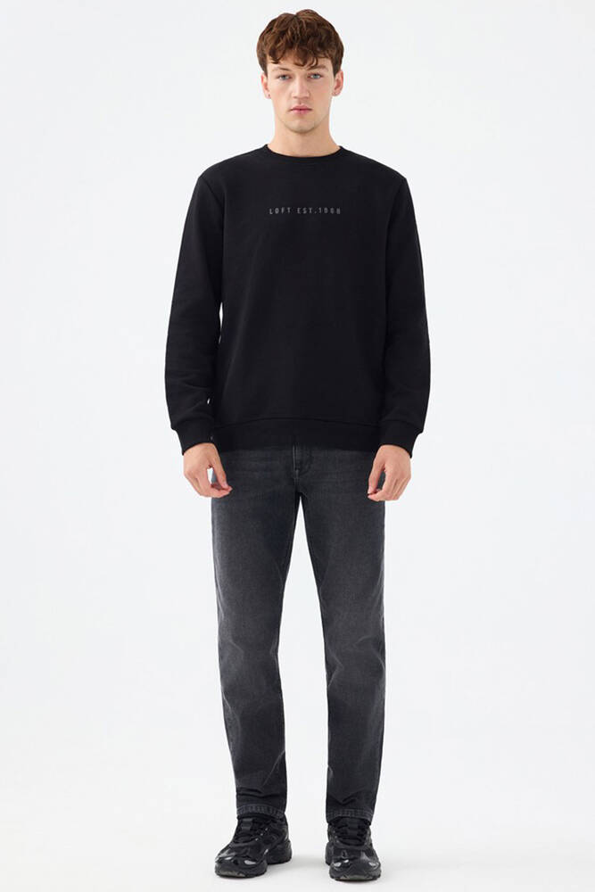 Erkek Sweat LF2037100 Siyah  Erkek Sweat LF2037100 Siyah