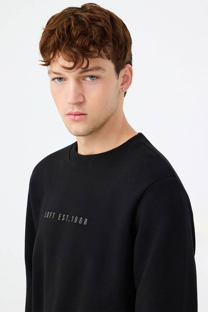 Erkek Sweat LF2037100 Siyah  Erkek Sweat LF2037100 Siyah