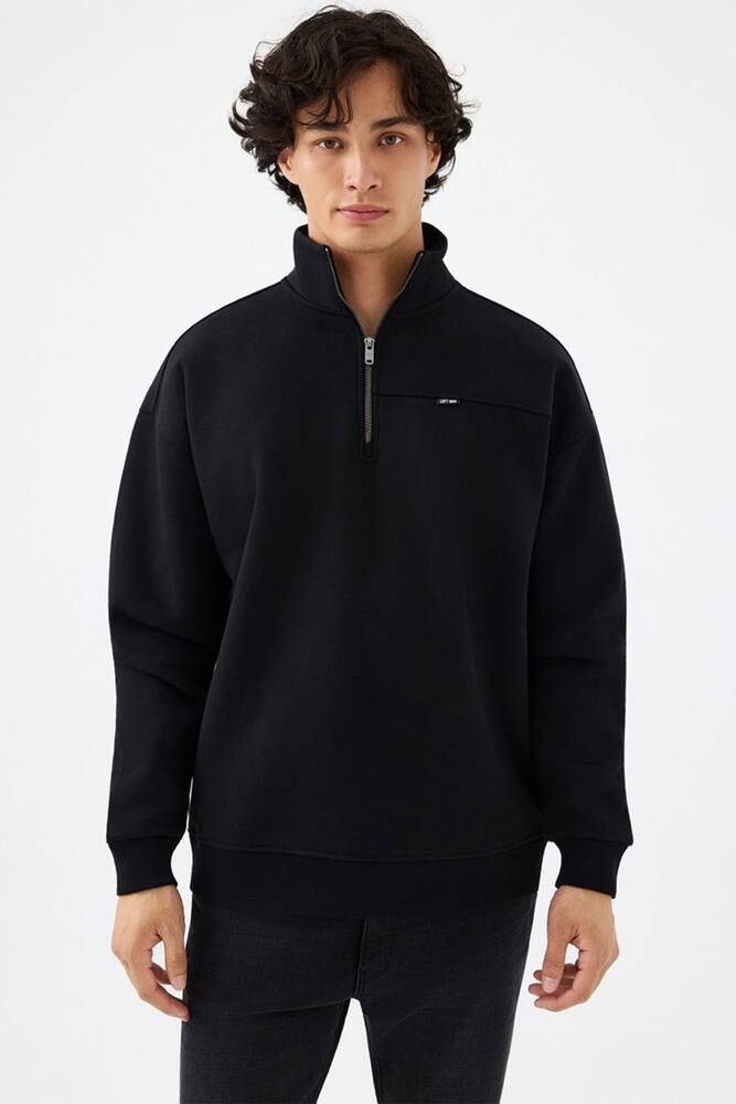 Erkek Sweat LF2037226 Siyah 