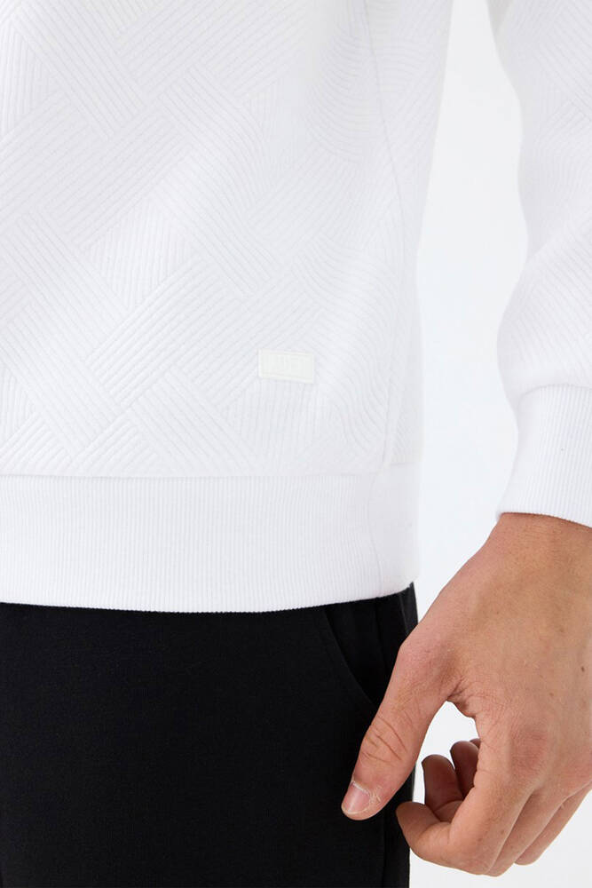 Erkek Sweat LF2040993 Beyaz  Erkek Sweat LF2040993 Beyaz