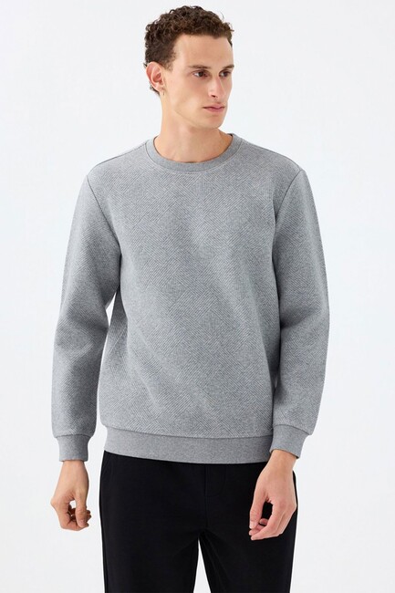 Loft - Erkek Sweat LF2040993 Gri  Erkek Sweat LF2040993 Gri