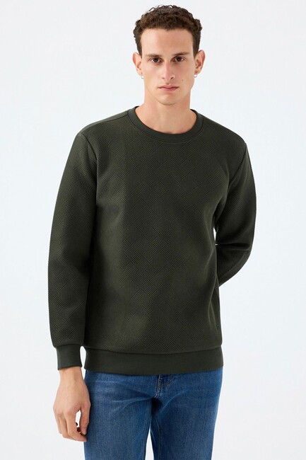 Loft - Erkek Sweat LF2040993 Haki  Erkek Sweat LF2040993 Haki