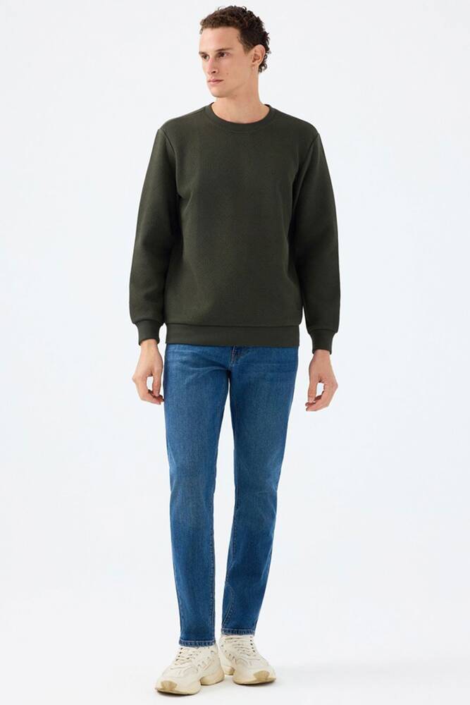 Erkek Sweat LF2040993 Haki  Erkek Sweat LF2040993 Haki