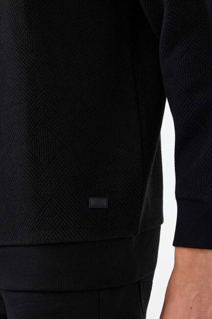 Erkek Sweat LF2040993 Siyah (3)