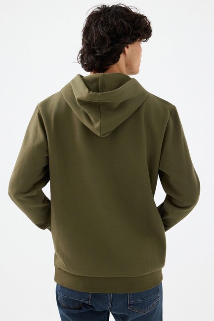 Erkek Sweat LF2041023 Haki (2)