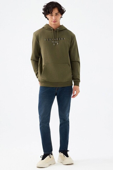 Erkek Sweat LF2041023 Siyah - Thumbnail
