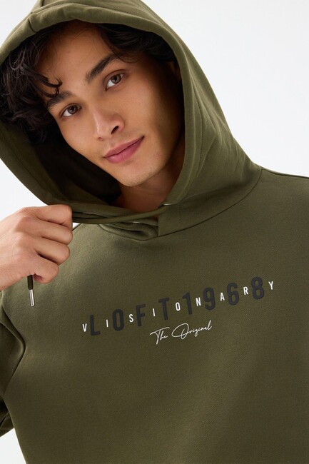 Erkek Sweat LF2041023 Siyah - Thumbnail