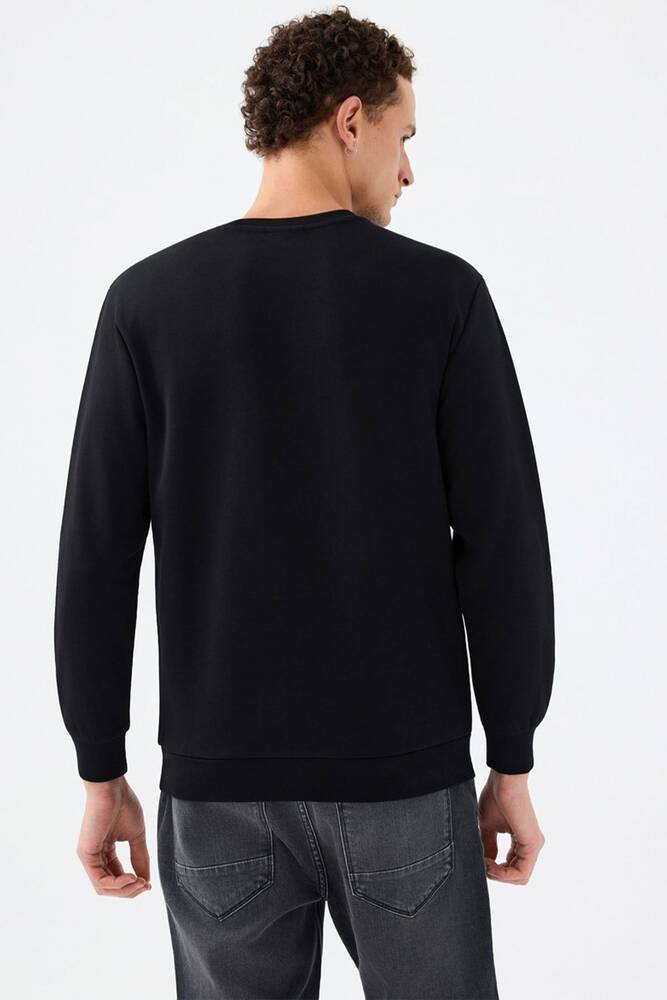 Erkek Sweat LF2041081 Siyah 